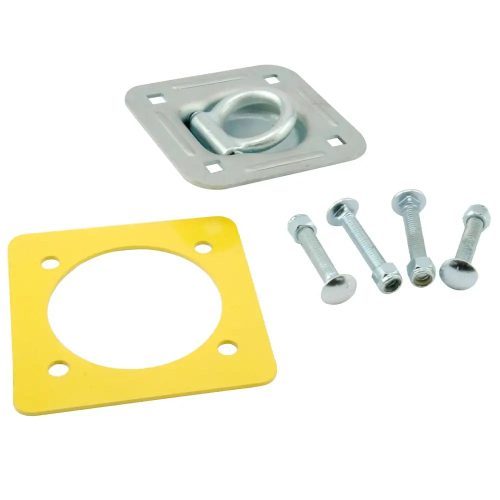 5000 lb Recessed Anchor Ring Kit w/ Support Bracket *Nuts & Bolts included