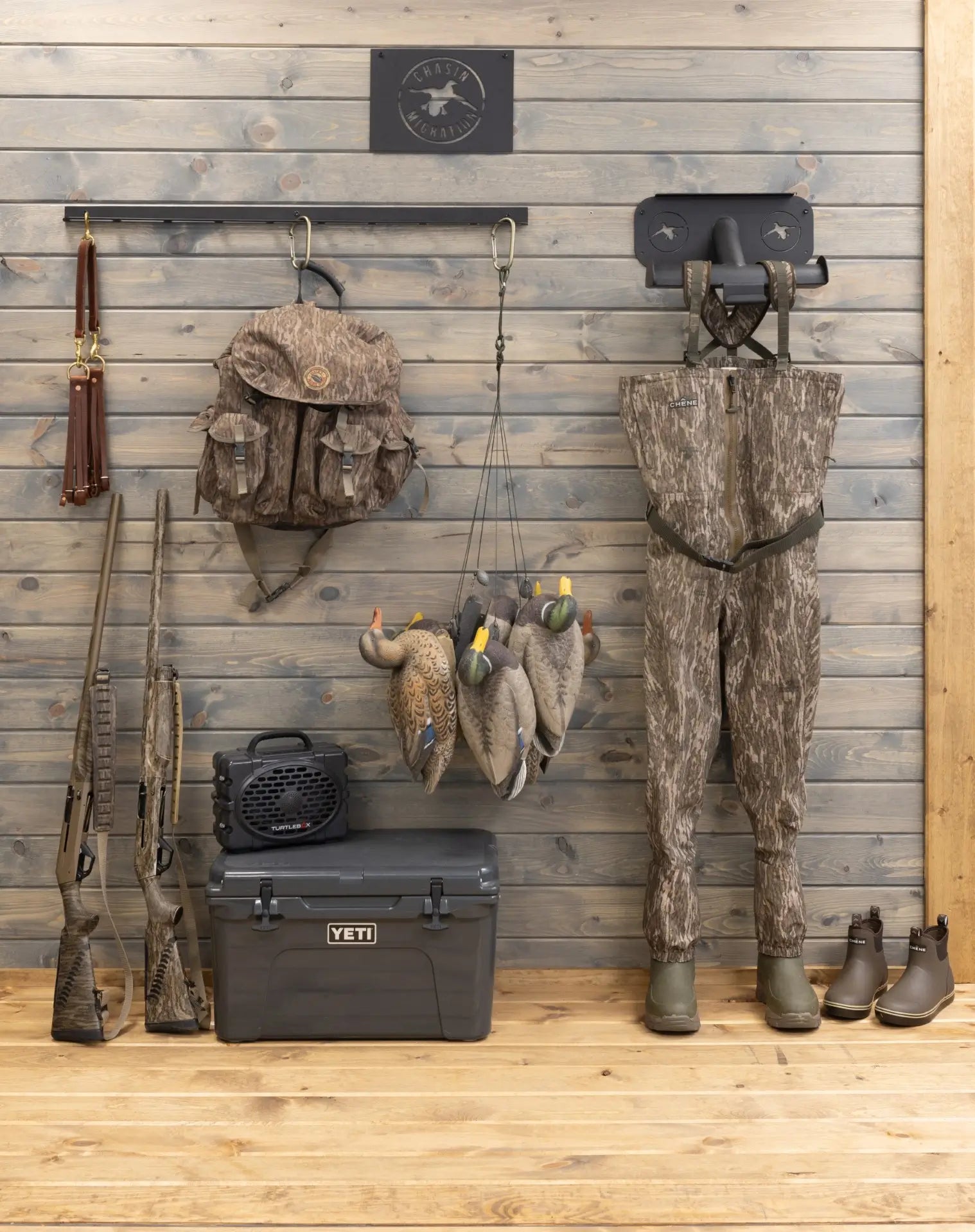 Diy wader rack hotsell