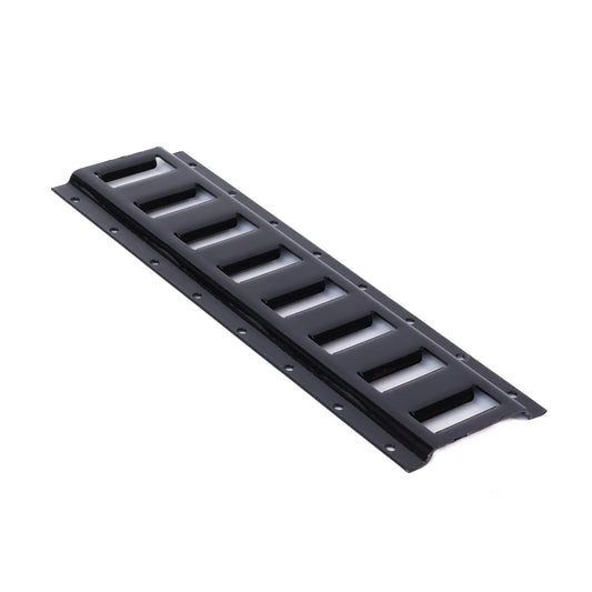 Set of 2 Horizontal E Track - 2000 lbs. Capacity, 8' long, Black finish