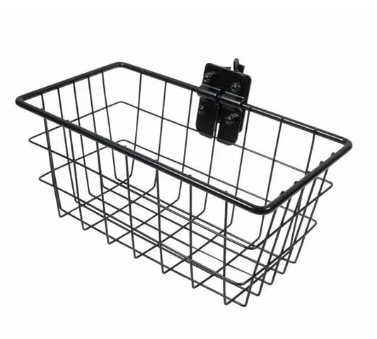 Wire Basket for E Track and X Track - Steel - 12" x 6" x 6"