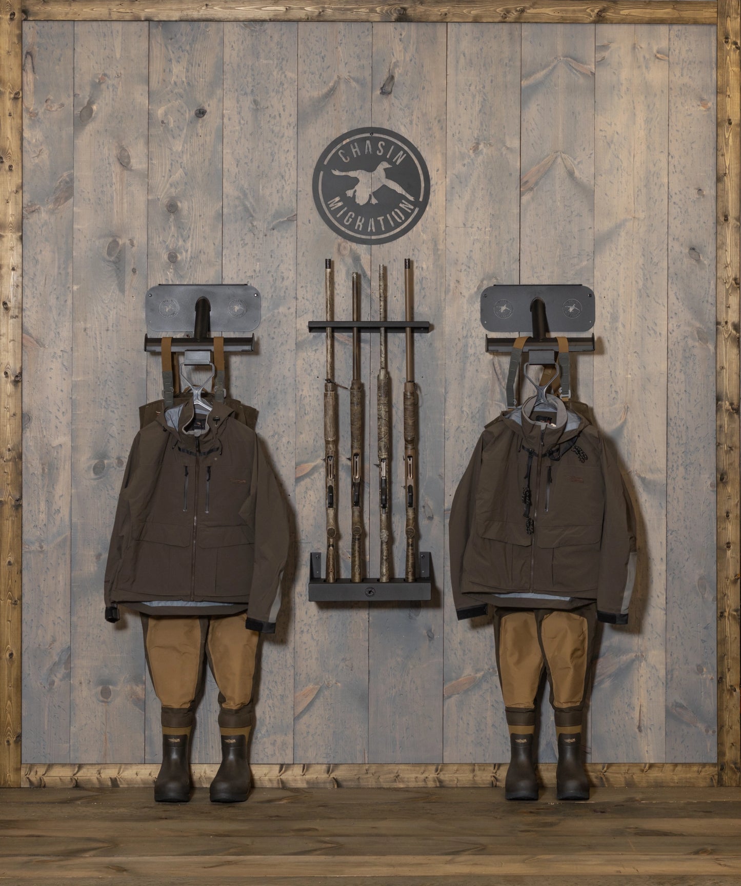 CM 4-Slot Wall Mounted Gun Rack