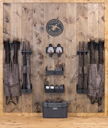 CM Wall-Mounted Charging Station for 12V Batteries - Holds 2