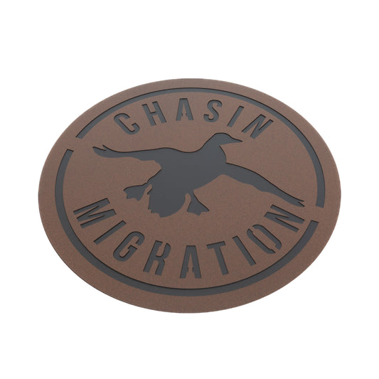 20" D Chasin Migration  Sign - Copper Pot Granite